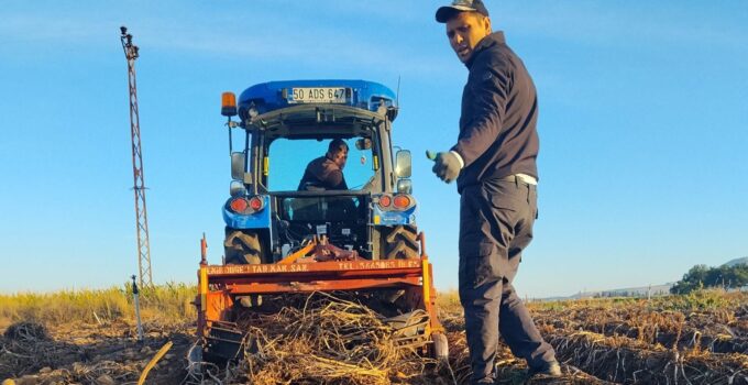 Nevşehir’de patates hasadı resmen başladı