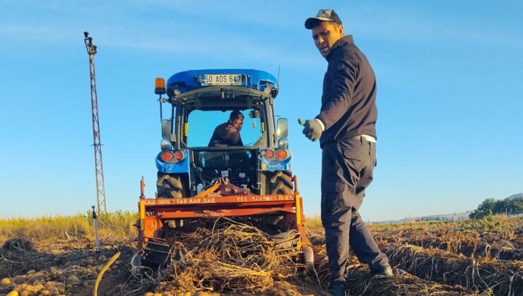 Nevşehir’de patates hasadı resmen başladı