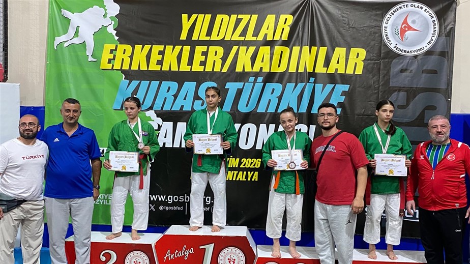 Nevşehirli sporculardan 6 Türkiye derecesi